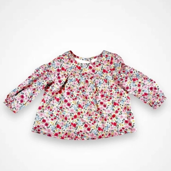 4/$20 Baby Gap  Floral Print Shirt - Picture 1 of 5
